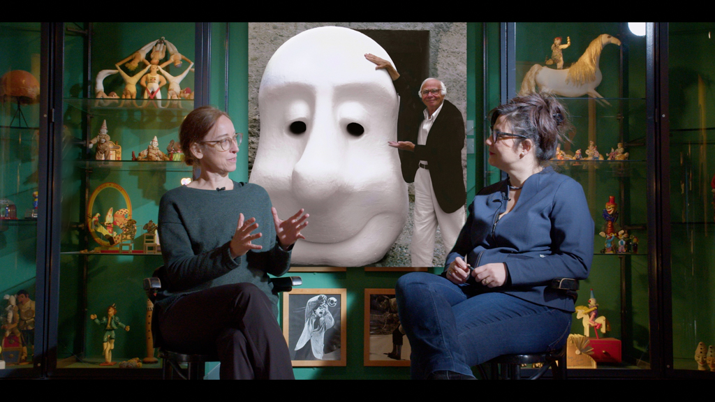 Photo du documentaire Les Enseignements du masque : interview de Colette Roy par Giulia FILACANAPA